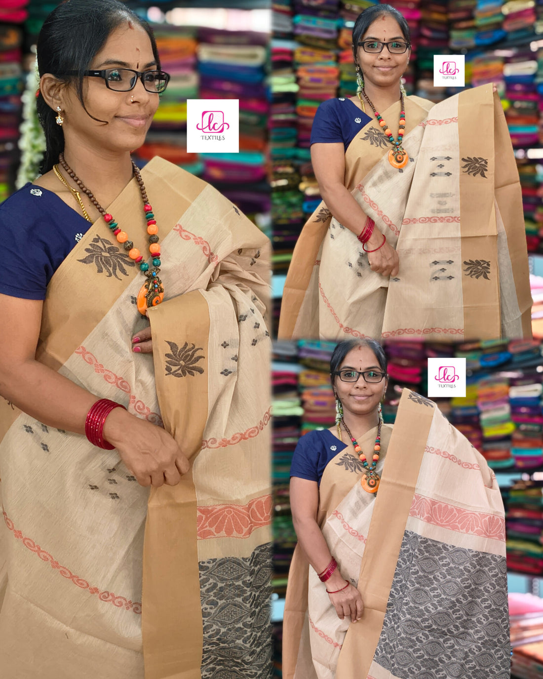 Negamam Cotton Saree - Tussar- NC53