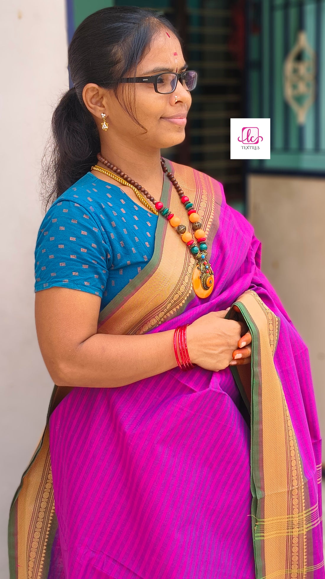 Chettinad Cotton -Daily Wear - Dark Mejantha- CDW151