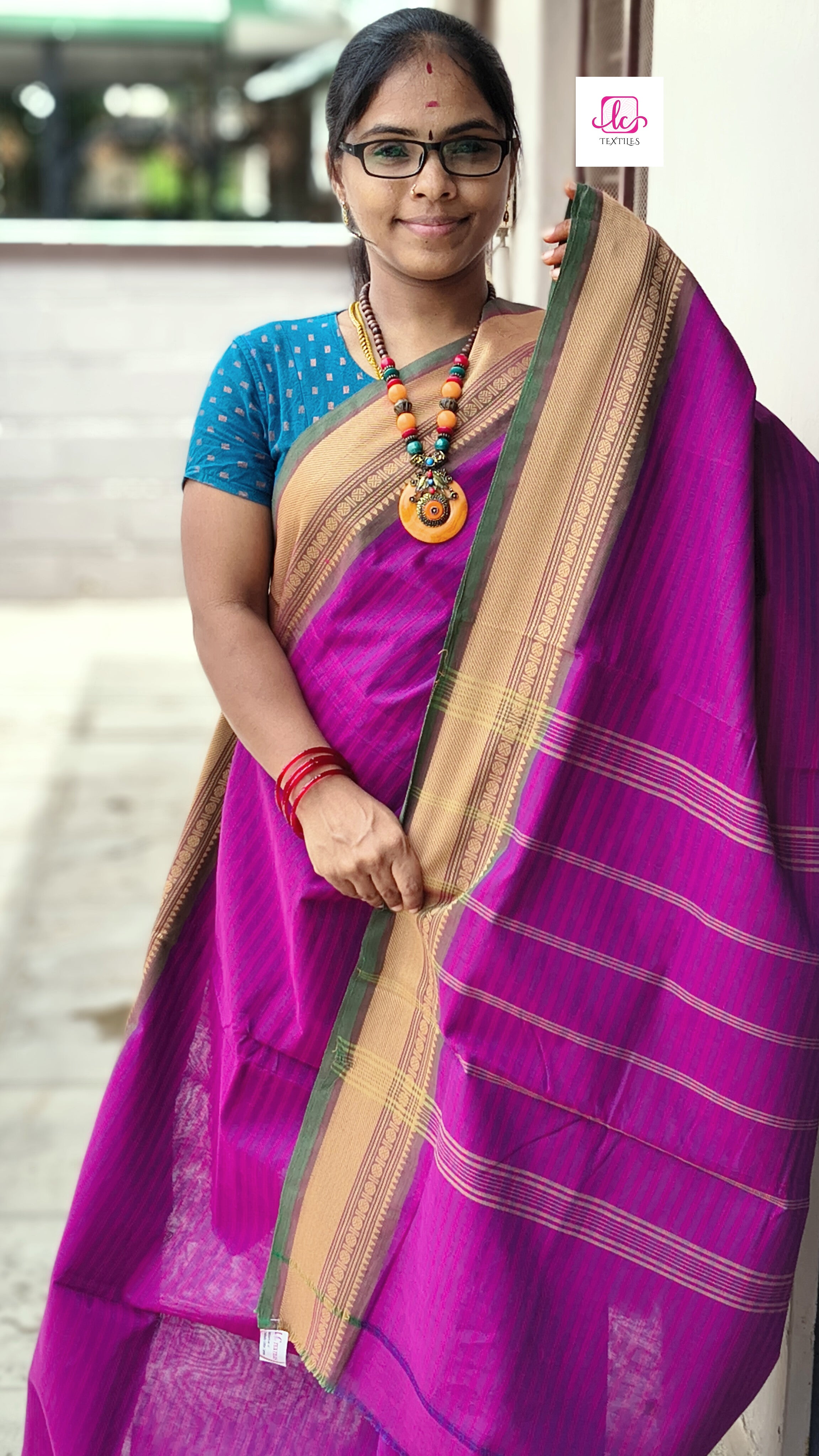 Chettinad Cotton -Daily Wear - Dark Mejantha- CDW151