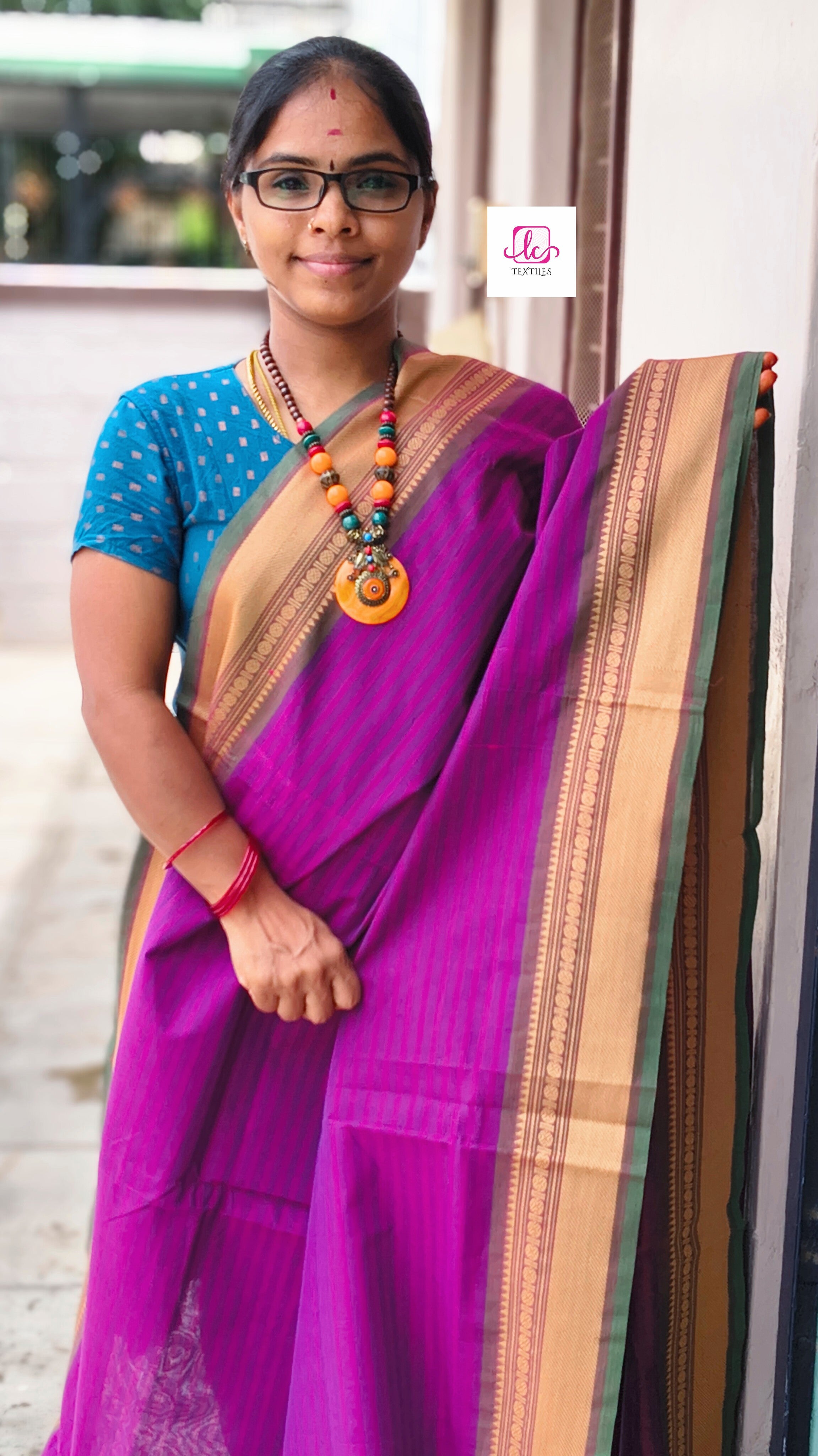 Chettinad Cotton -Daily Wear - Dark Mejantha- CDW151