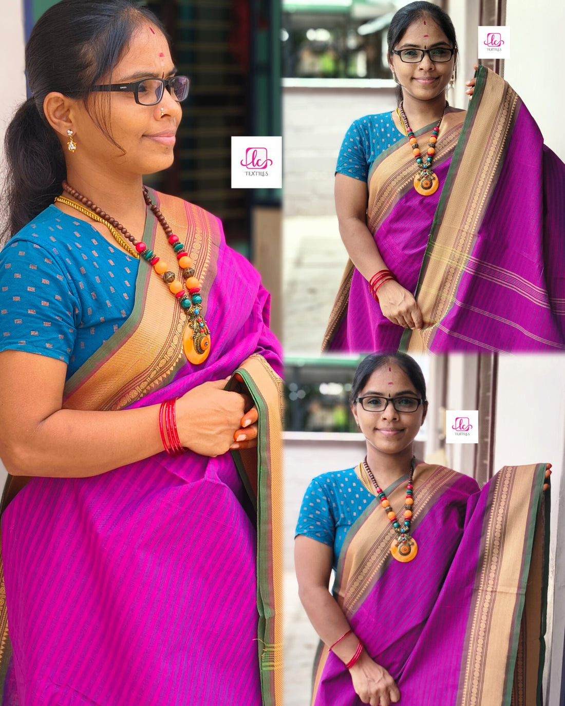 Chettinad Cotton -Daily Wear - Dark Mejantha- CDW151