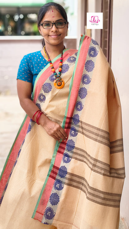 Chettinad Cotton -Daily Wear - Tussar- CDW150