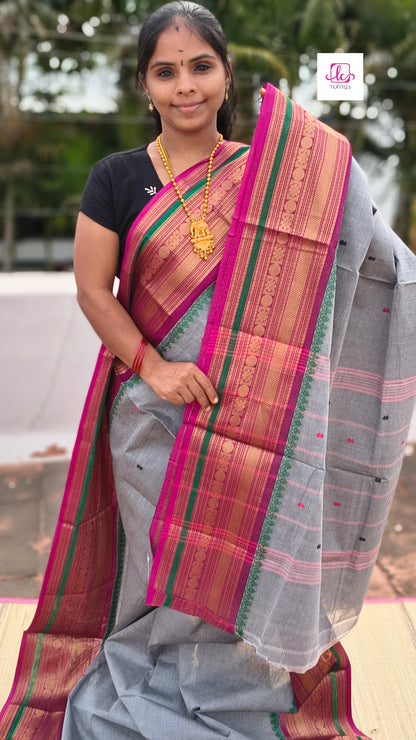 Kanchi Cotton - Festival Fusion-Grey- KCFB143