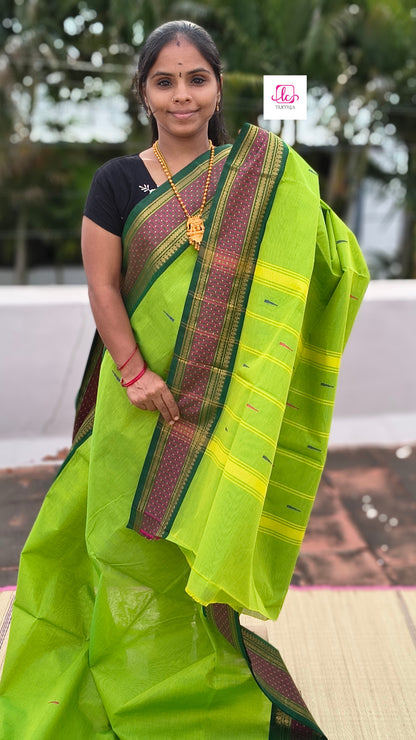 Kanchi Cotton - Festival Fusion-Neon green- KCFB146