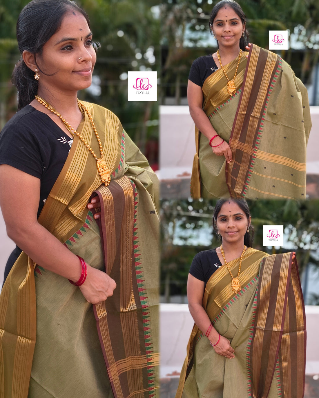 Kanchi Cotton - Festival Fusion - elachi green- KCFB152