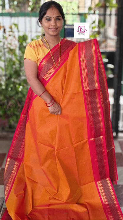 Kanchi Cotton - Festival Fusion-Orange- KCFB145