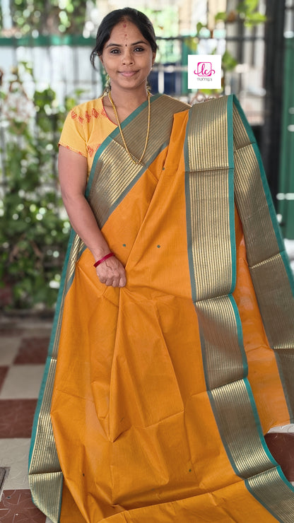 Kanchi Cotton - Festival Fusion - Mustard yellow - KCFB147