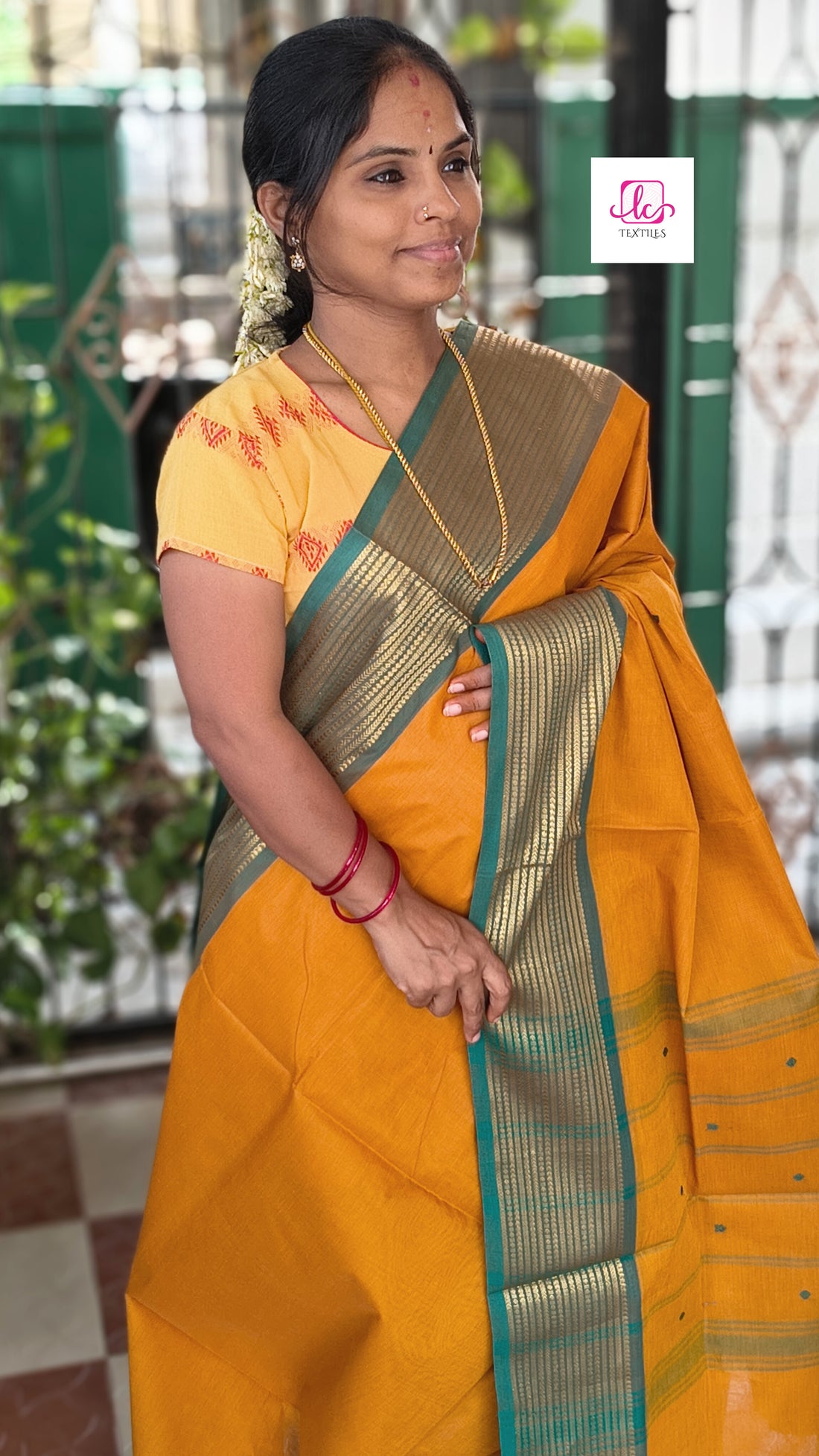 Kanchi Cotton - Festival Fusion - Mustard yellow - KCFB147
