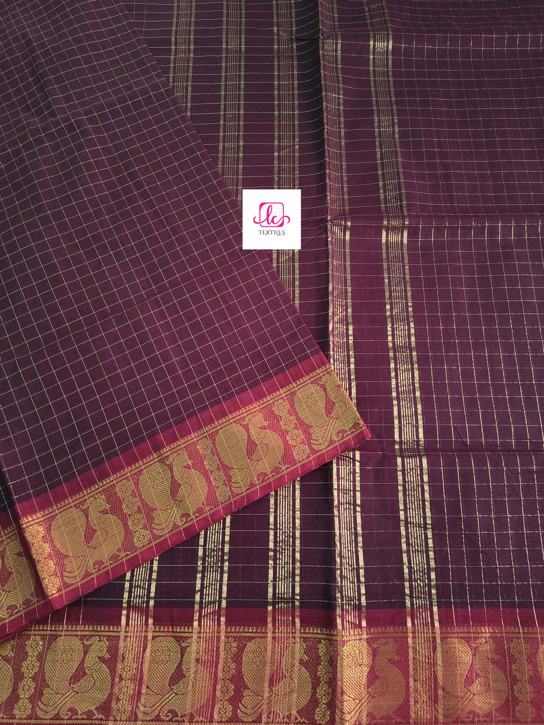 Kandangi Checks -Brown- KC68