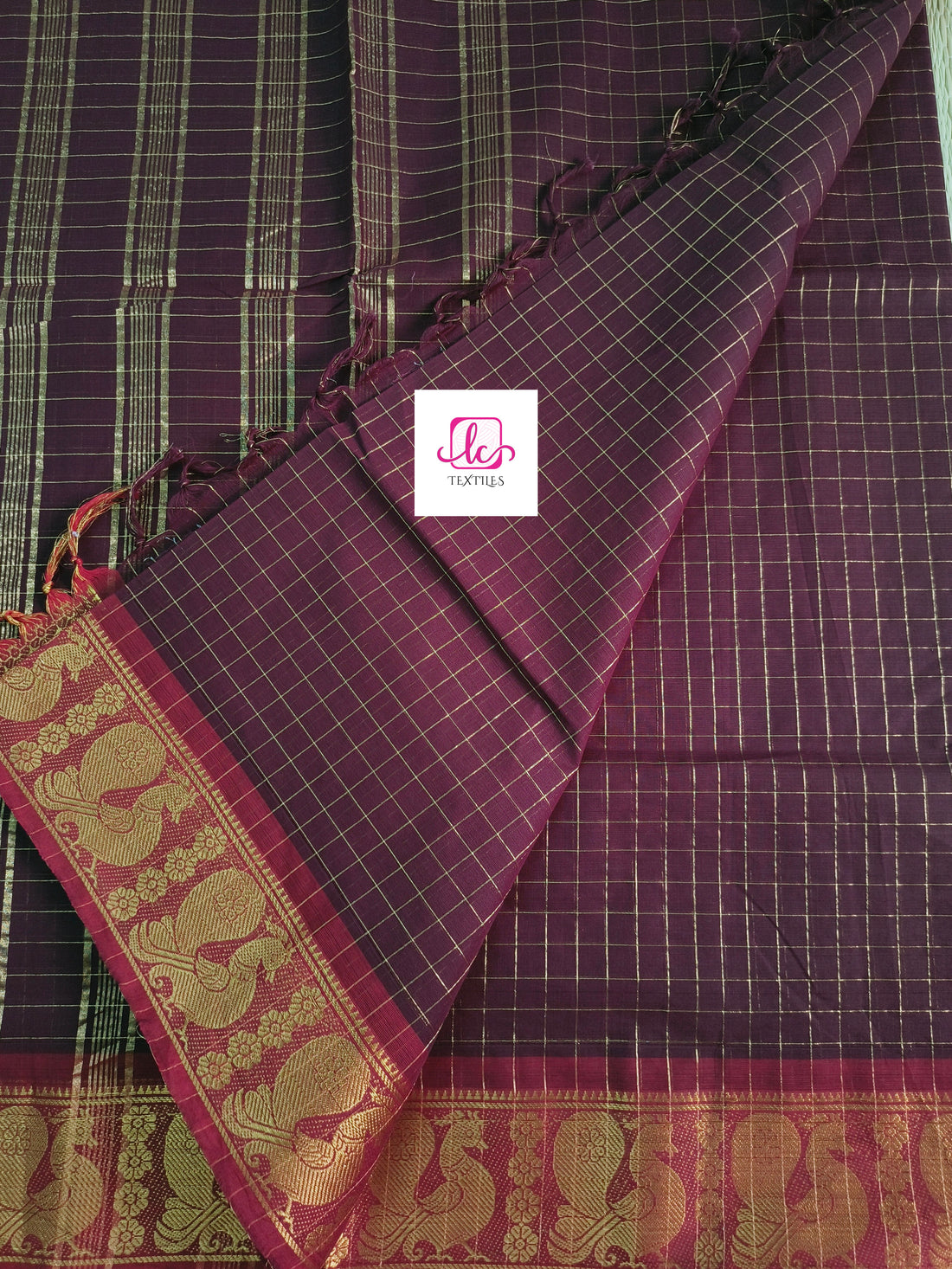 Kandangi Checks -Brown- KC68