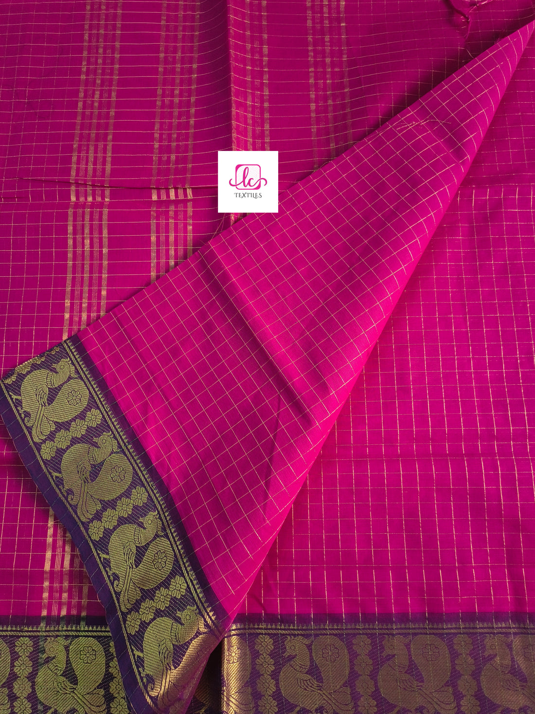 Kandangi Checks -pink- KC69