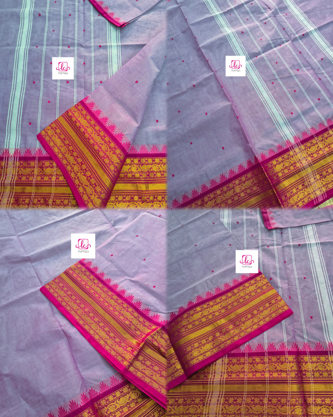 Kanchi Cotton - Festival Fusion - Pastel pink- KCFB153