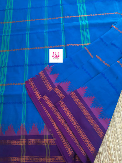 Kanchi Cotton - Festival Fusion - Dark sky blue- KCFV160