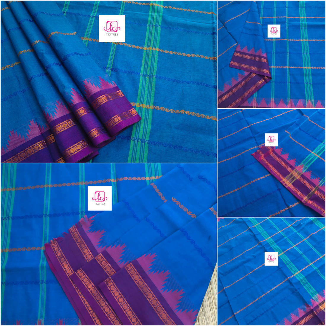 Kanchi Cotton - Festival Fusion - Dark sky blue- KCFV160