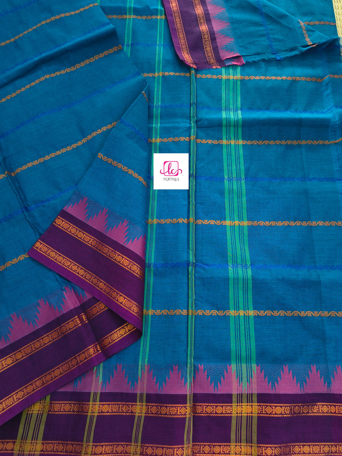 Kanchi Cotton - Festival Fusion -Saphire blue - KCFV165