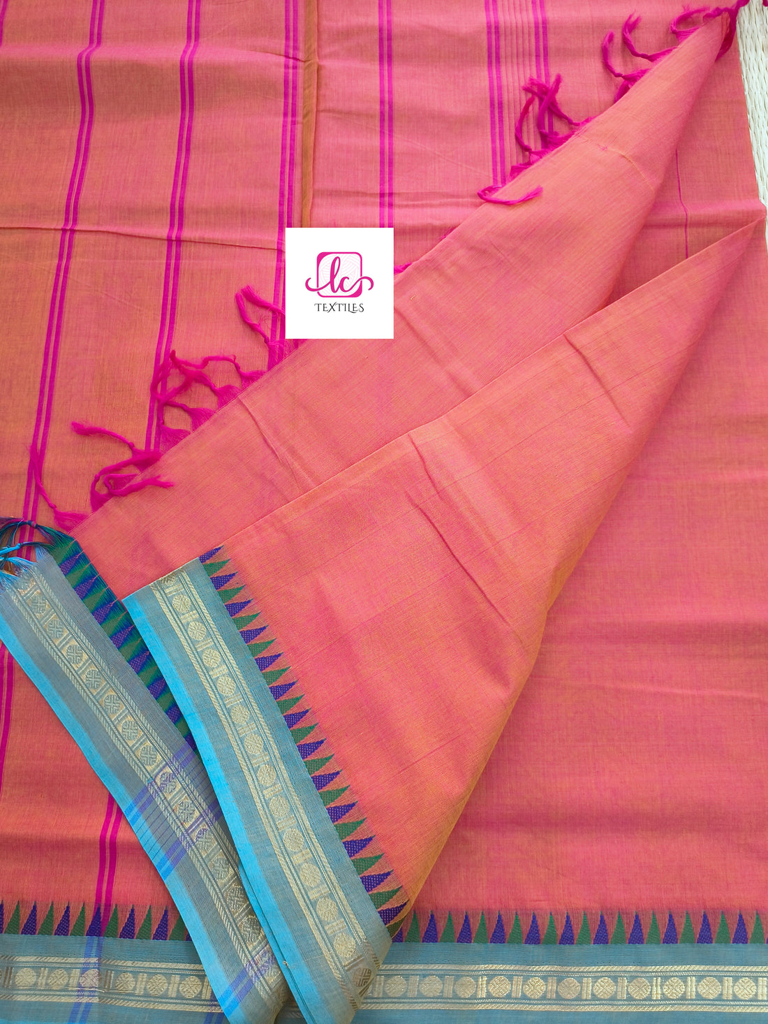 Chettinad Cotton -  Office Wear -peach- CCOW51