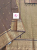 Kanchi Cotton - Festival Fusion -Navy blue mixed mustard dual tone- KCFG169