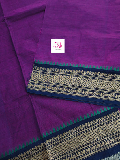 Chettinad Cotton -Daily Wear -Dark mejantha- CDW140