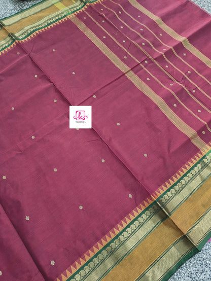 Kanchi Cotton - Festival Fusion - Maroon- KCFB176