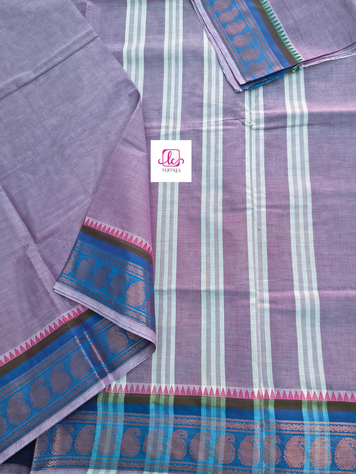 Kanchi Cotton - All Day Fusion -pastel majantha - KCAF61