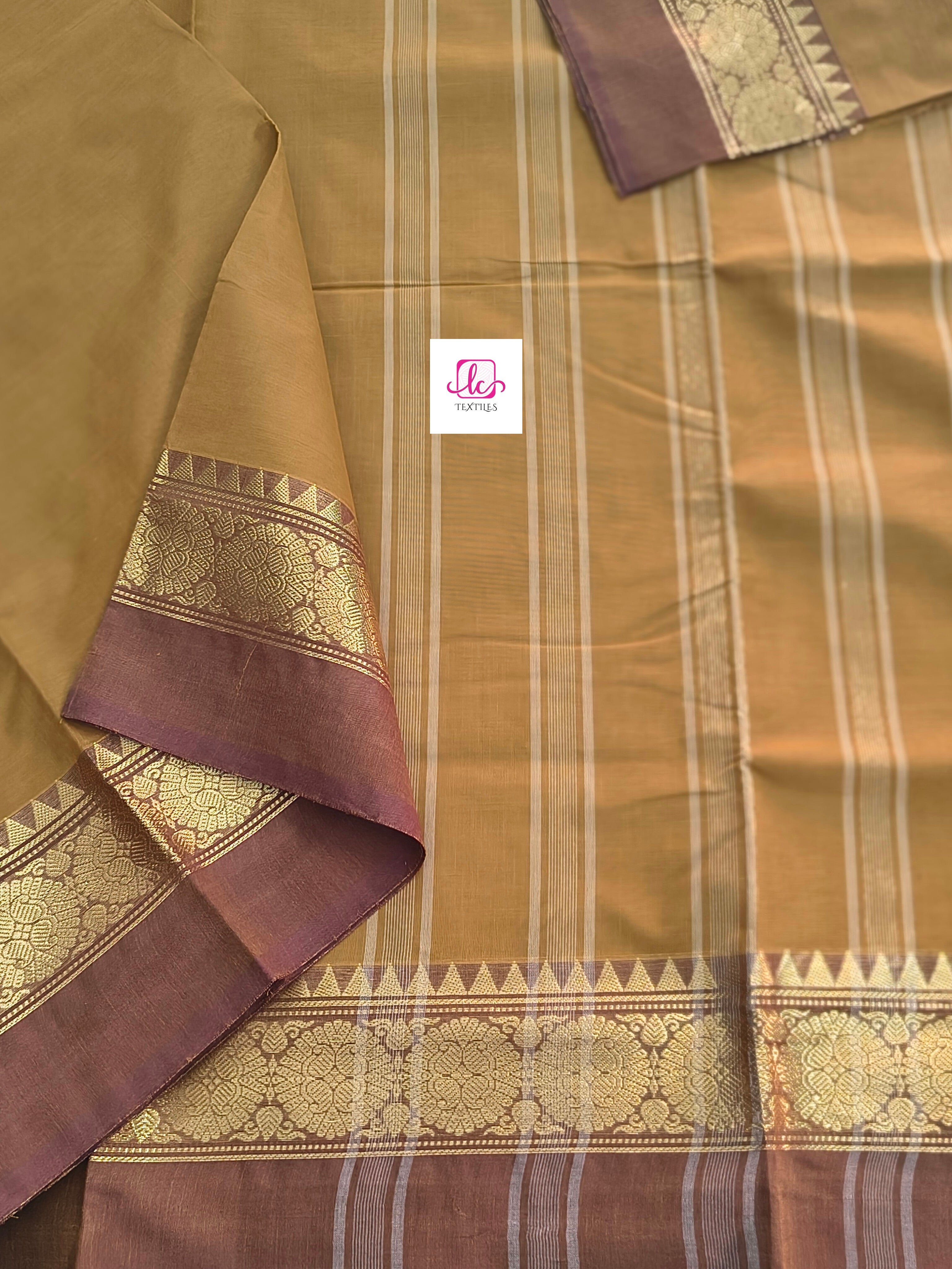 Kanchi Cotton - All Day Fusion --khakki- KCAF66