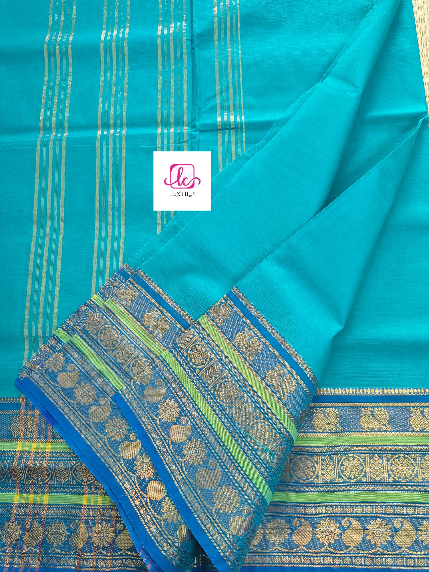 Kanchi Cotton - All Day Fusion -Rama blue - KCAF73