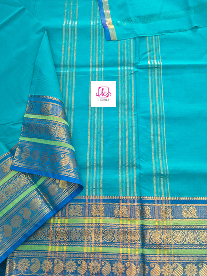 Kanchi Cotton - All Day Fusion -Rama blue - KCAF73