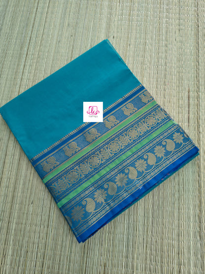 Kanchi Cotton - All Day Fusion -Rama blue - KCAF73