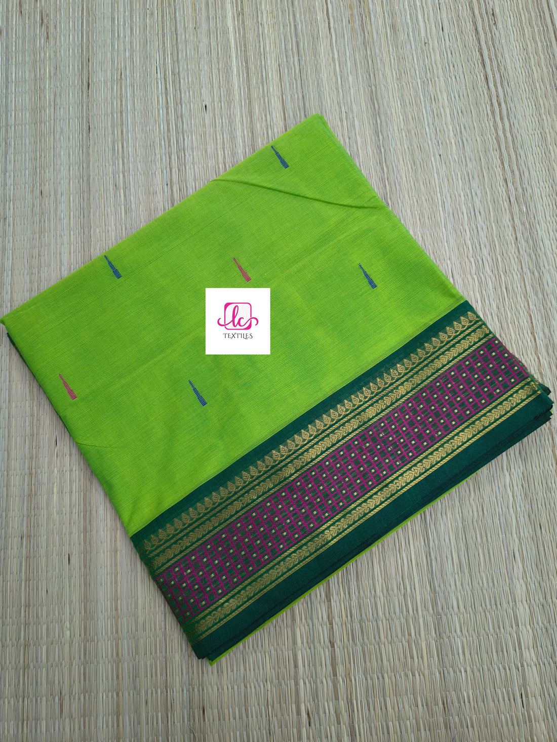 Kanchi Cotton - Festival Fusion-Neon green- KCFB146