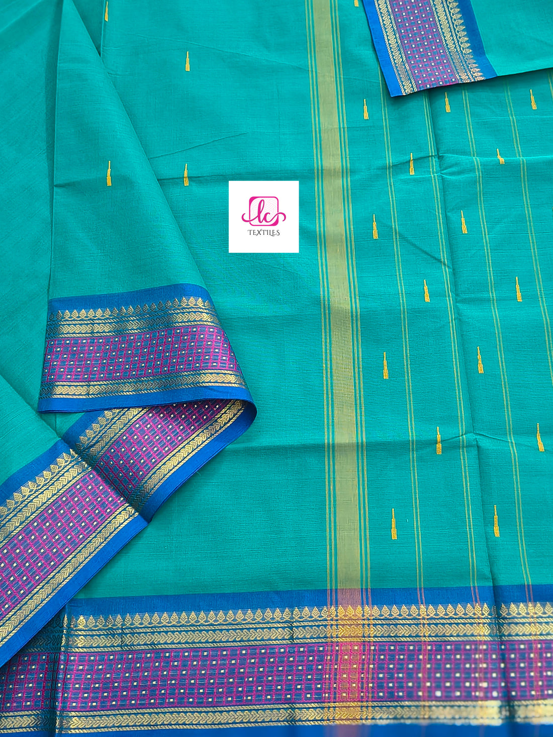 Kanchi Cotton - Festival Fusion -Rama green- KCFB180