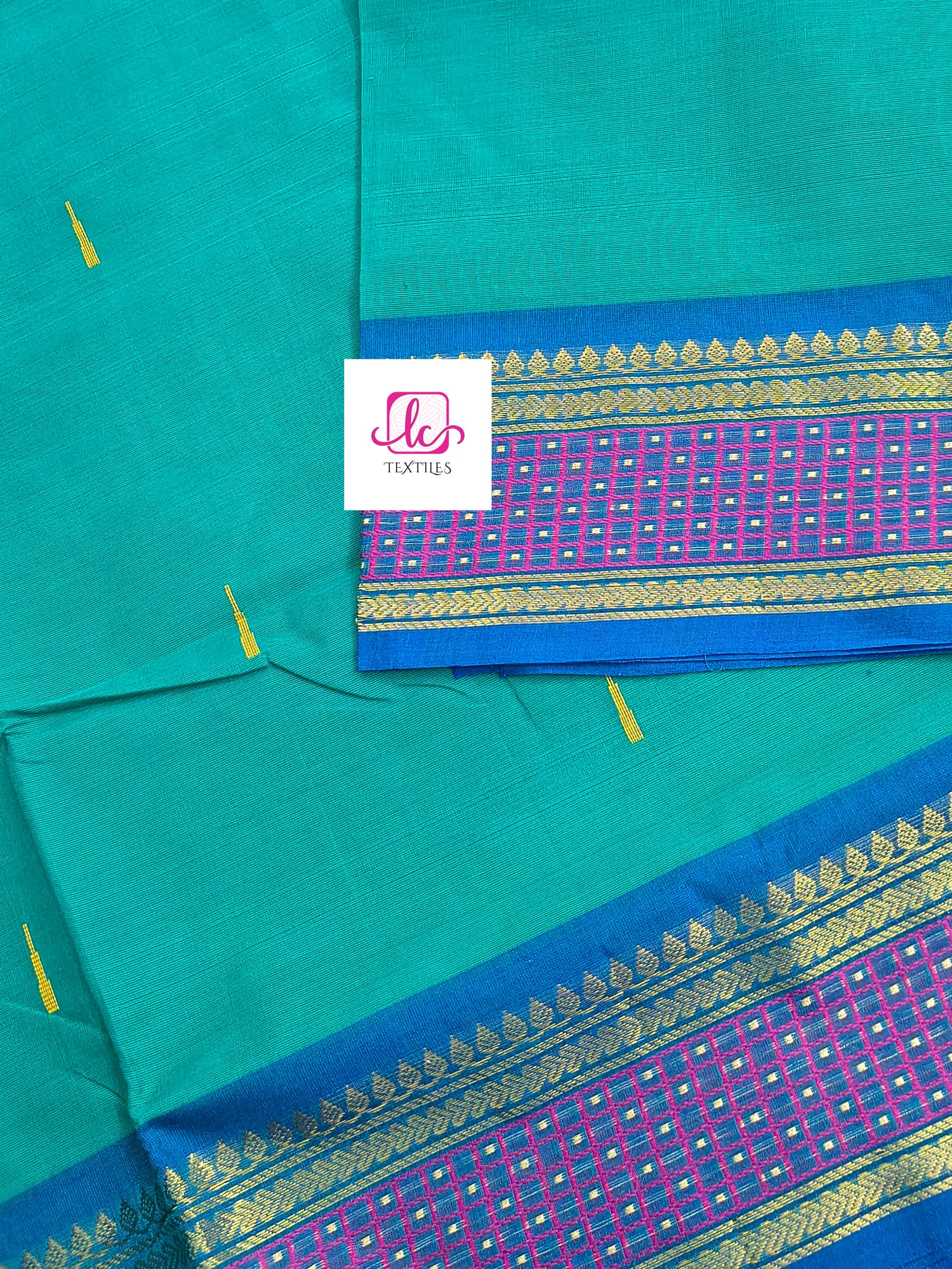 Kanchi Cotton - Festival Fusion -Rama green- KCFB180