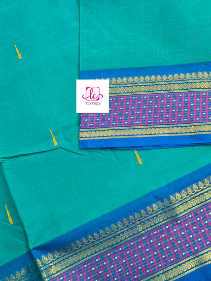 Kanchi Cotton - Festival Fusion -Rama green- KCFB180