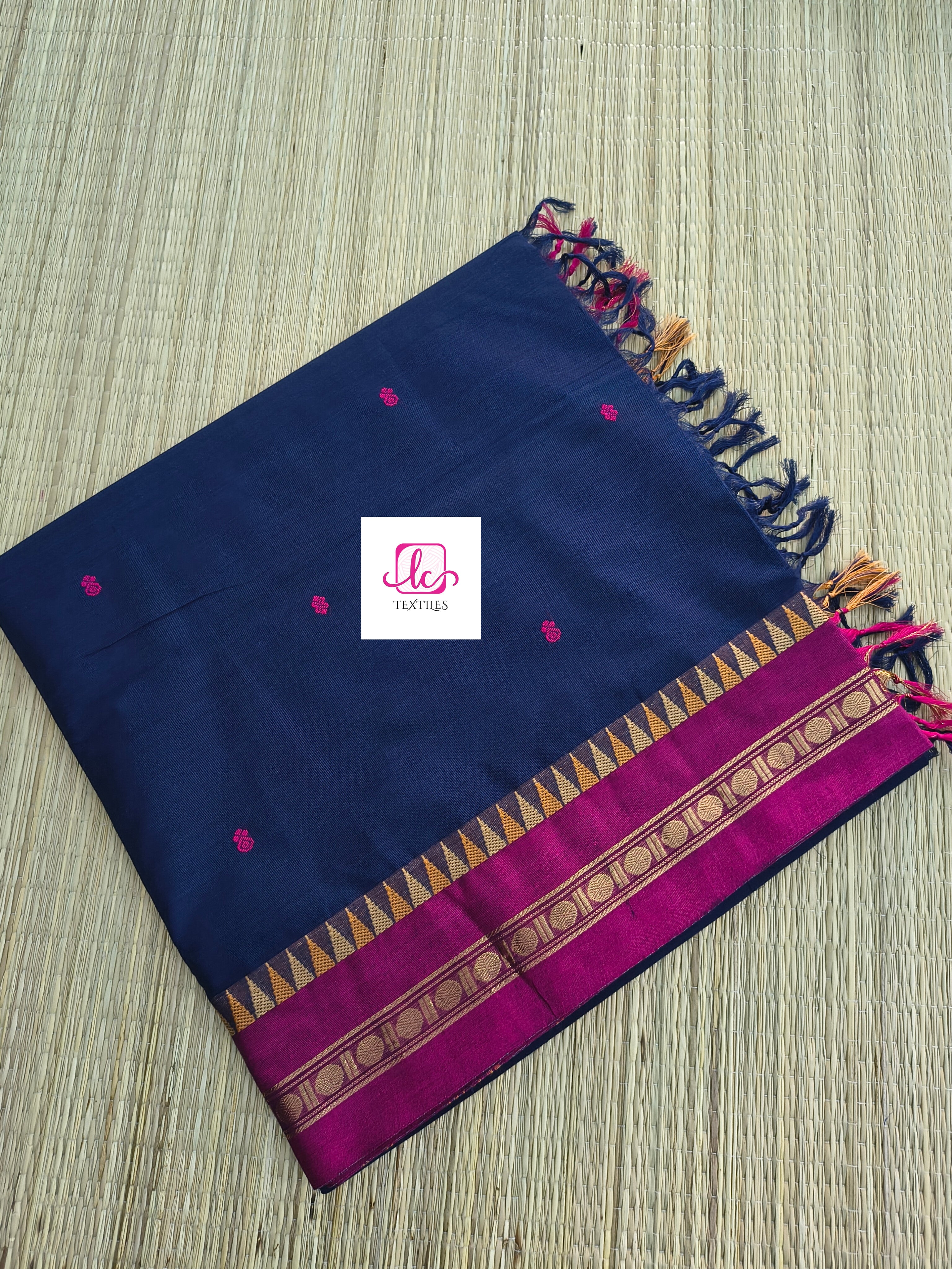 Kanchi Cotton - Festival Fusion -Dark blue - KCFB177
