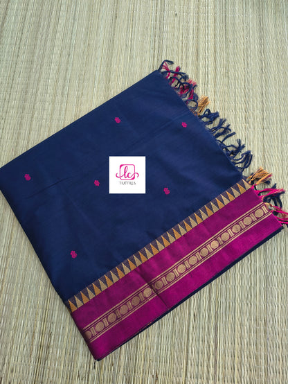 Kanchi Cotton - Festival Fusion -Dark blue - KCFB177
