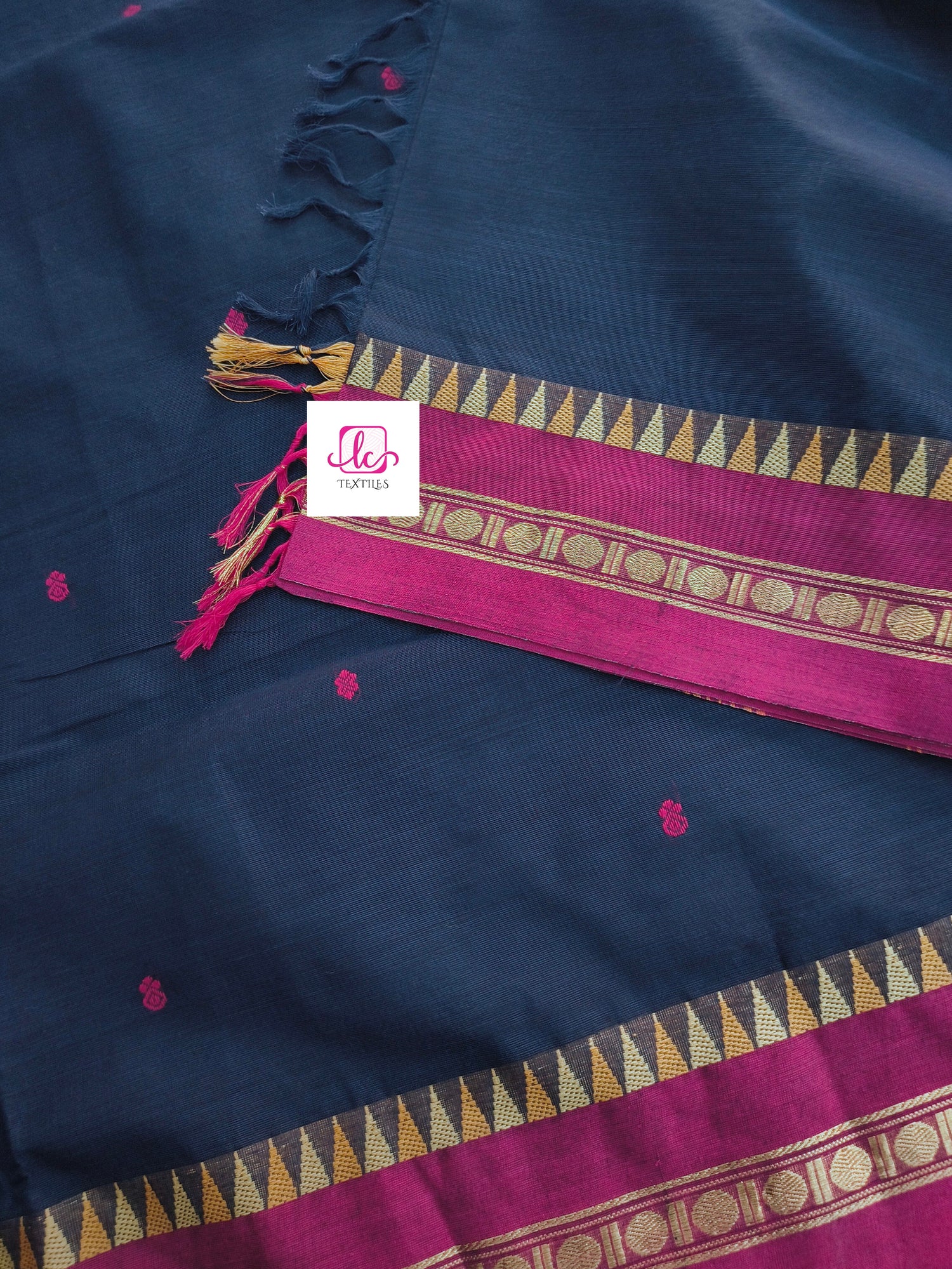Kanchi Cotton - Festival Fusion -Dark blue - KCFB177