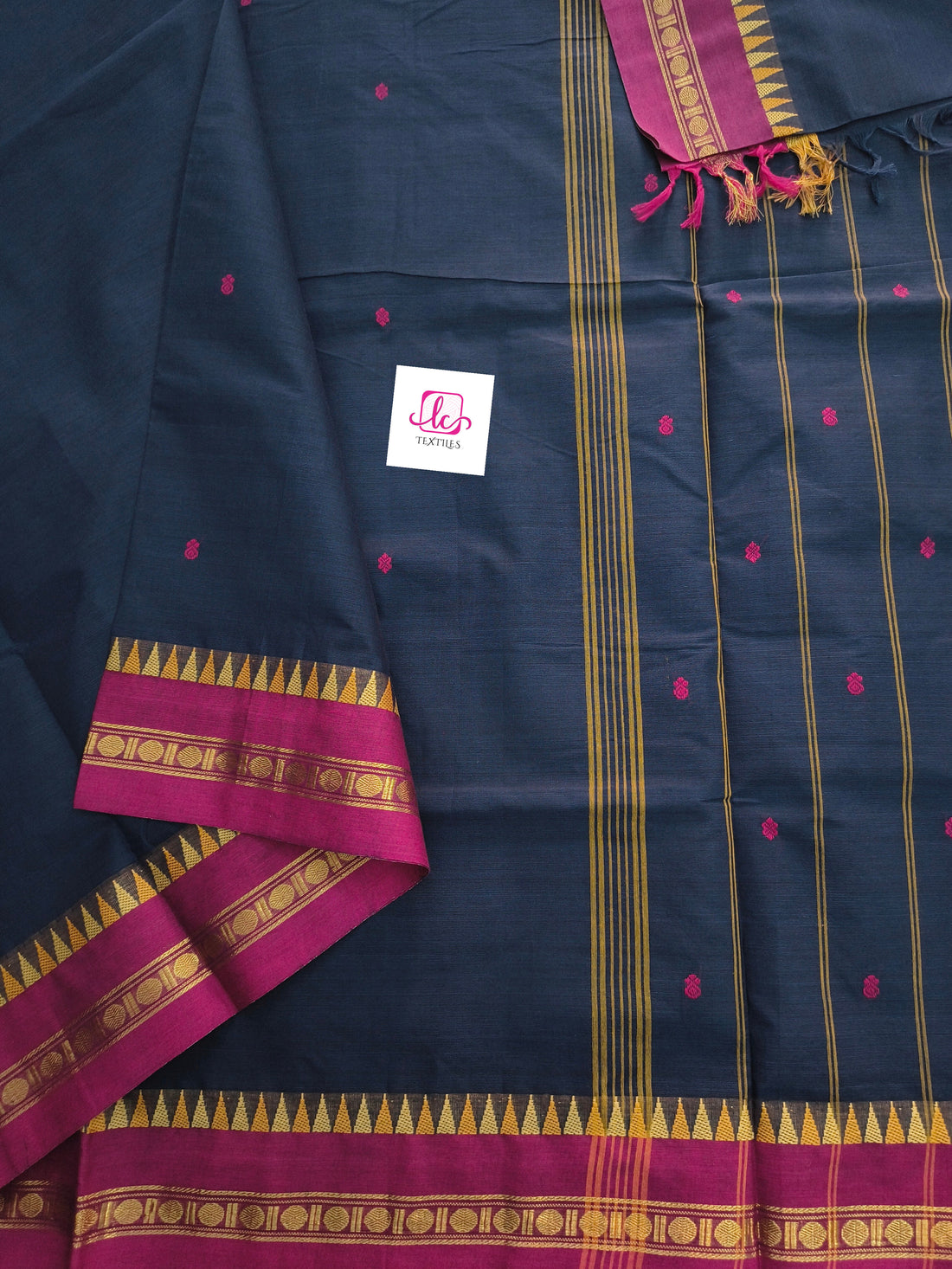 Kanchi Cotton - Festival Fusion -Dark blue - KCFB177