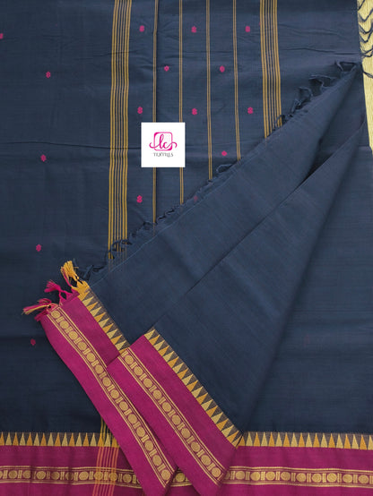 Kanchi Cotton - Festival Fusion -Dark blue - KCFB177