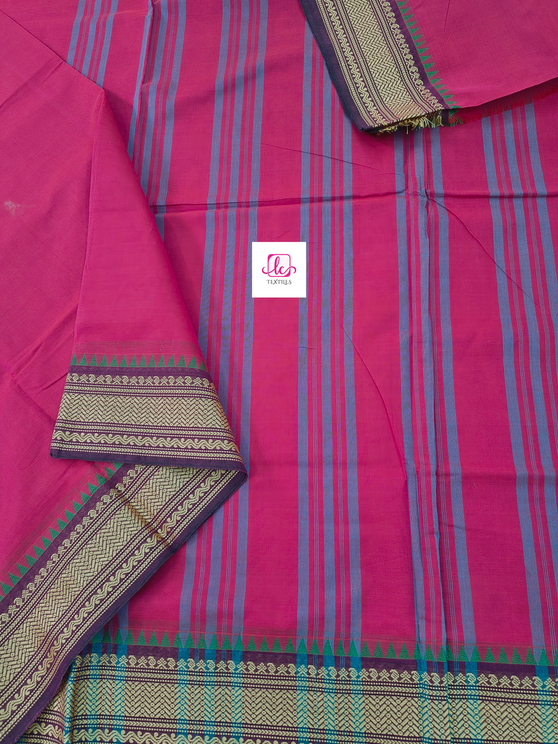 Chettinad Cotton -Daily Wear - Redish pink - CDW145