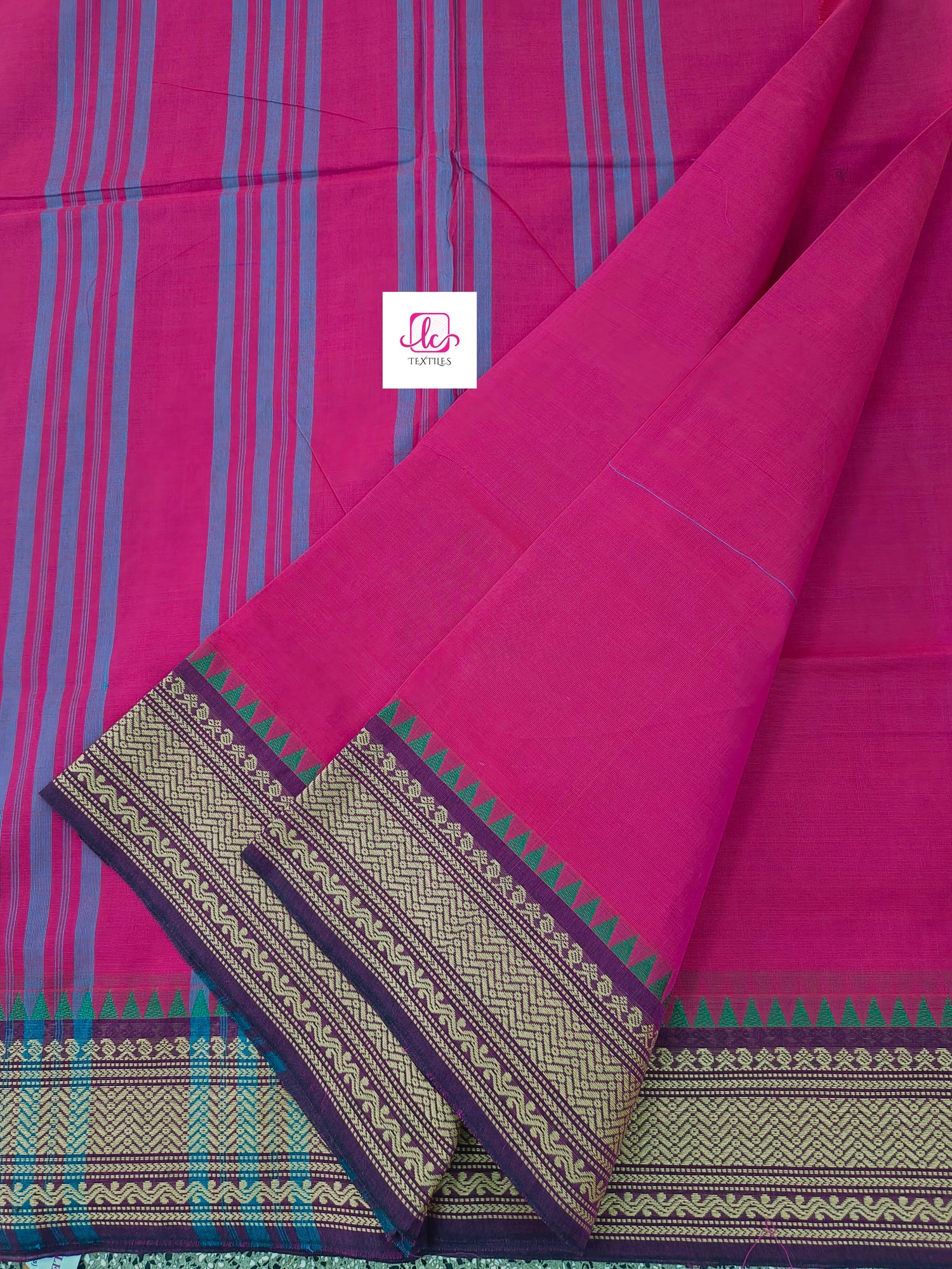 Chettinad Cotton -Daily Wear - Redish pink - CDW145