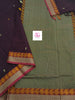 Heritage Handwoven cotton -Side Butta-Brown-HC28