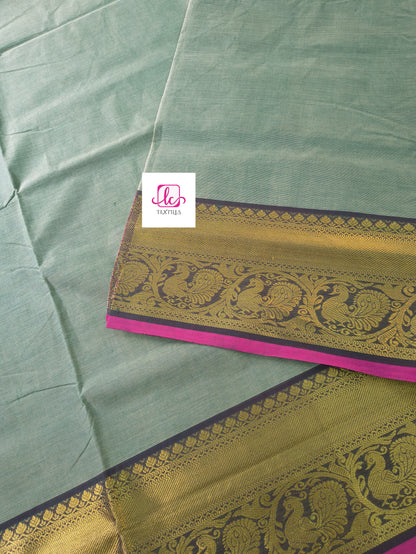 Kanchi Cotton - Festival Fusion -Pastal green- KCFP181