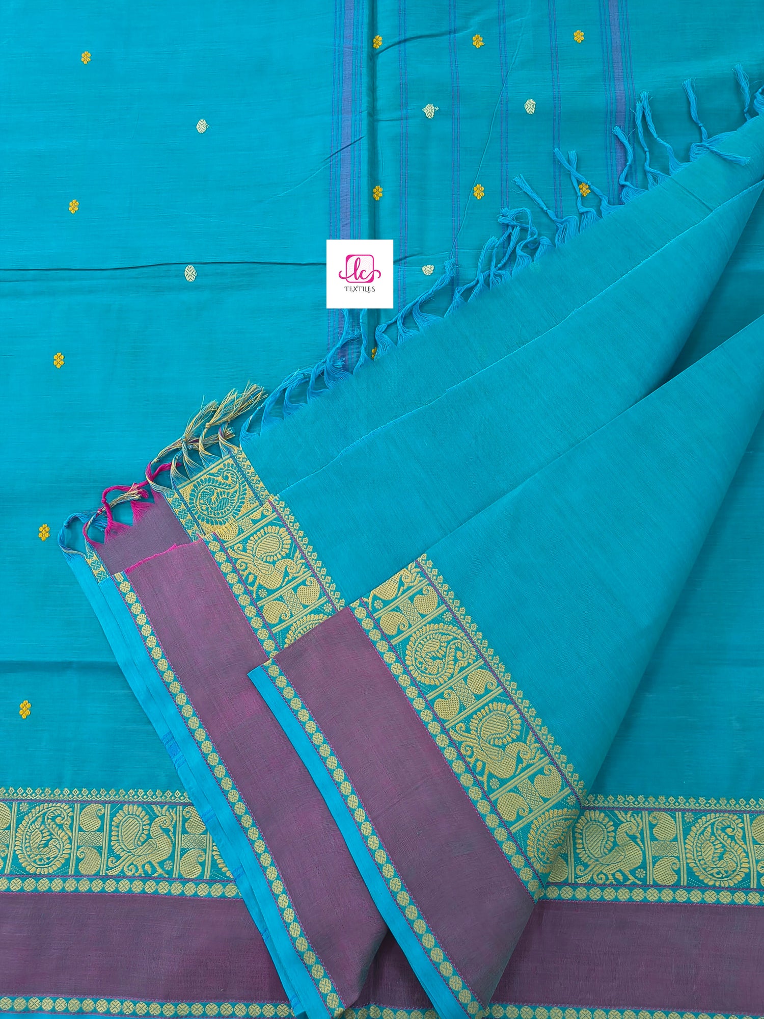 Chettinad Cotton -Office Wear- Sky blue- CCOW62