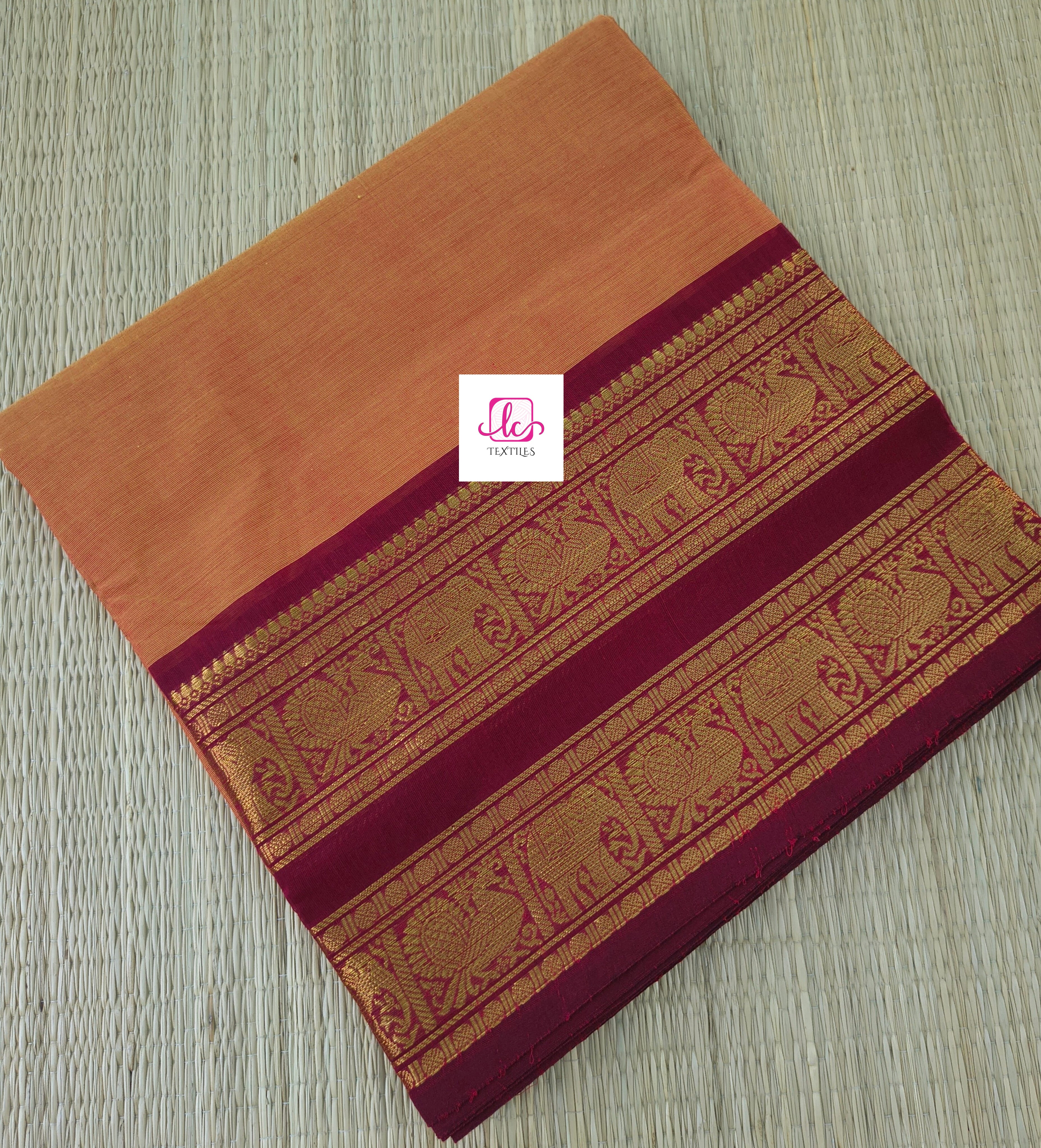 Kanchi Cotton - All Day Fusion -yellow mixed pink dual tone- KCAF77