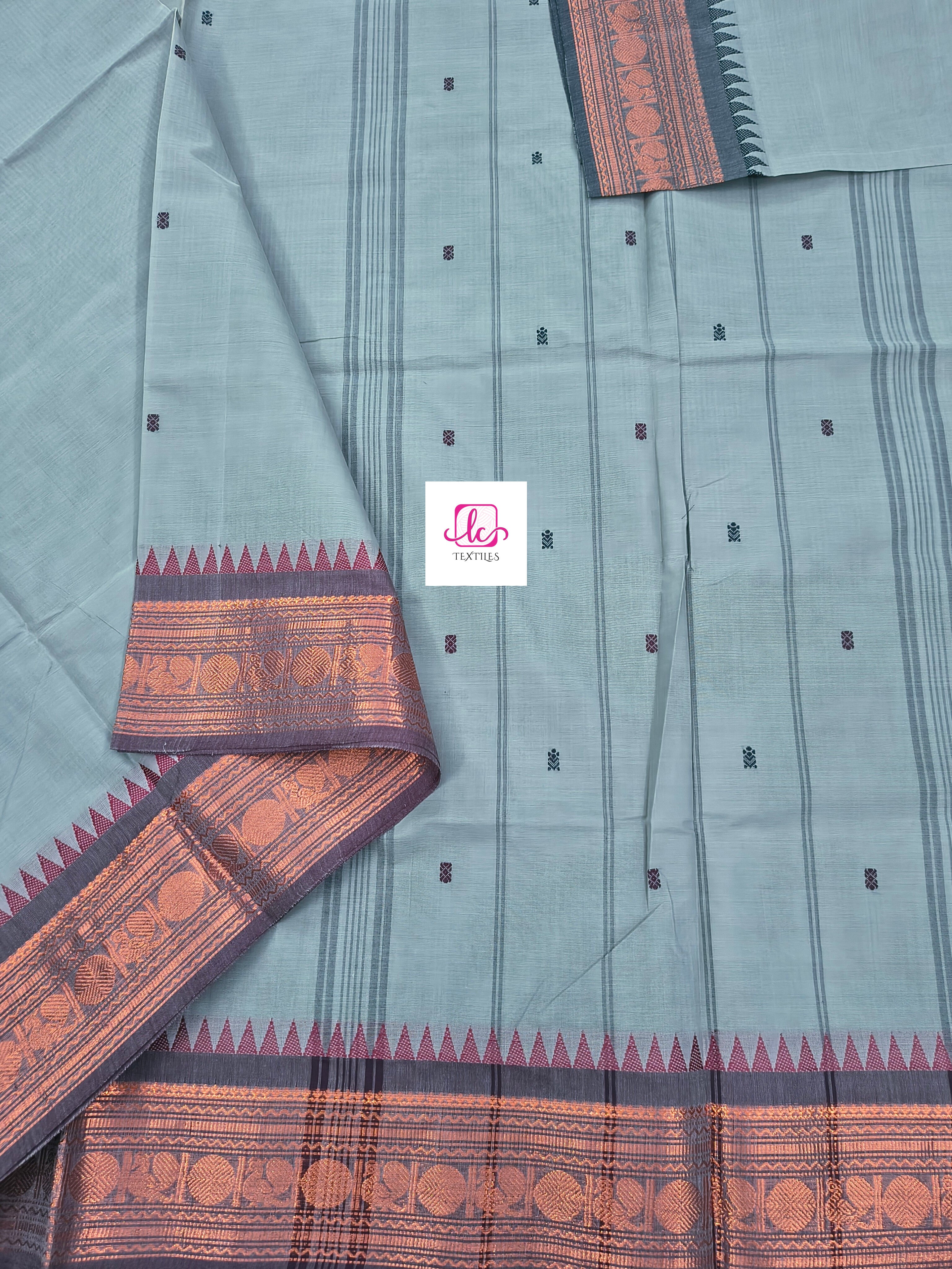 Kanchi Cotton - Festival Fusion -cement grey- KCFB184