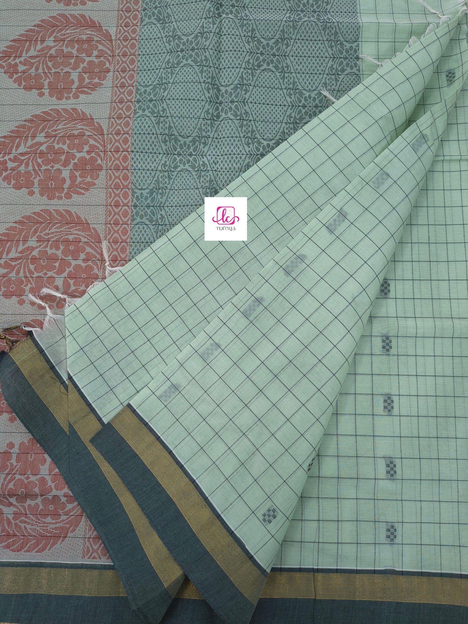 Negamam Cotton Sarees Pista