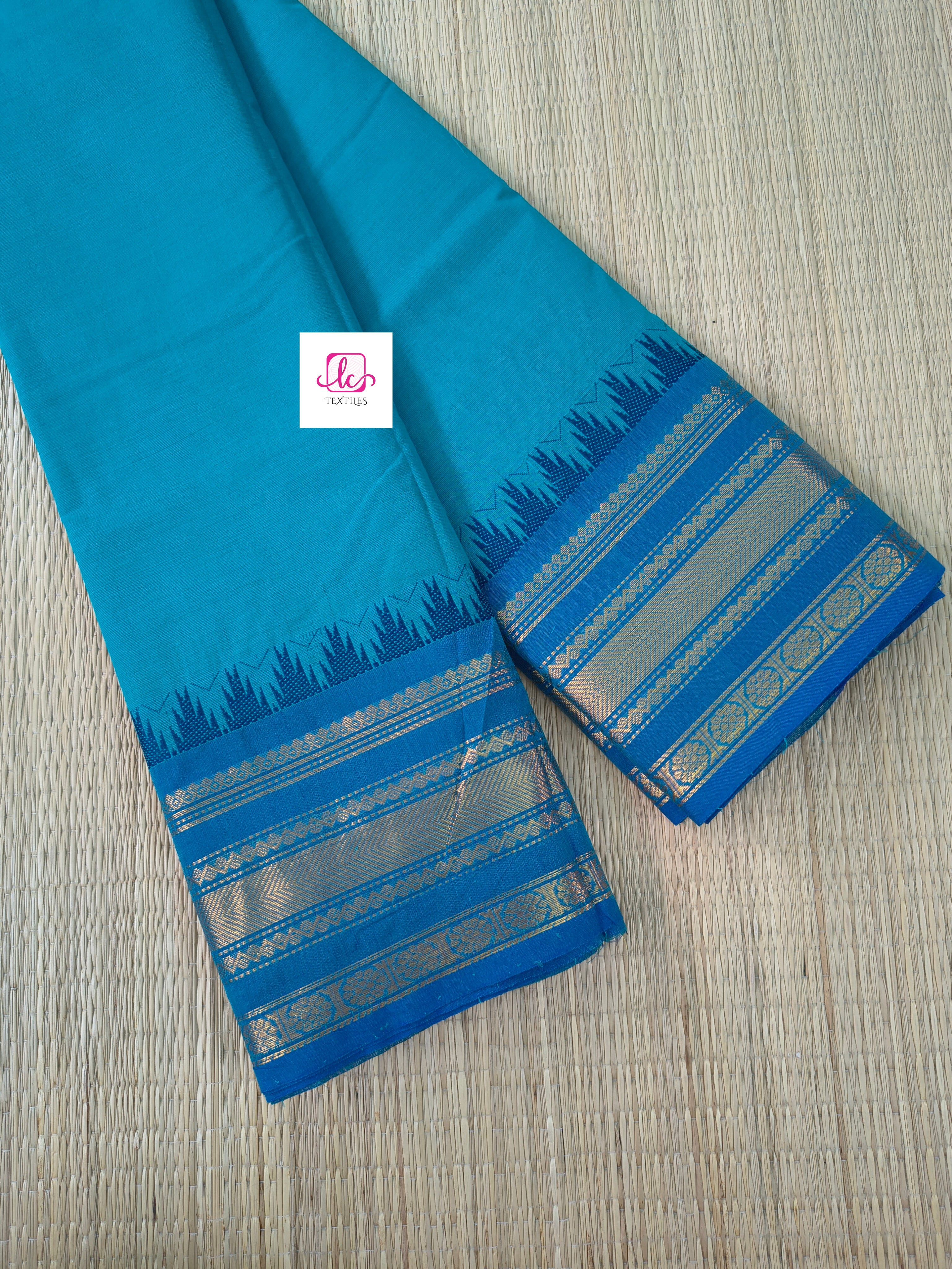 Kanchi Cotton - All Day Fusion -Raman blue- KCAF84