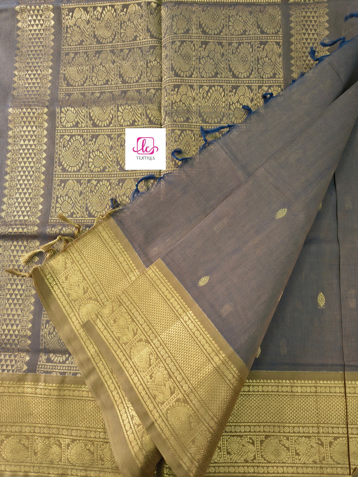 Kanchi Cotton - Festival Fusion -mauve brown- KCFG198