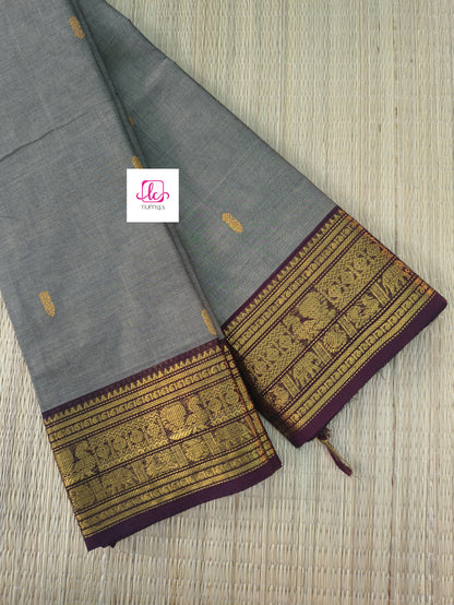 Kanchi Cotton - Festival Fusion -Silver grey- KCFG2112