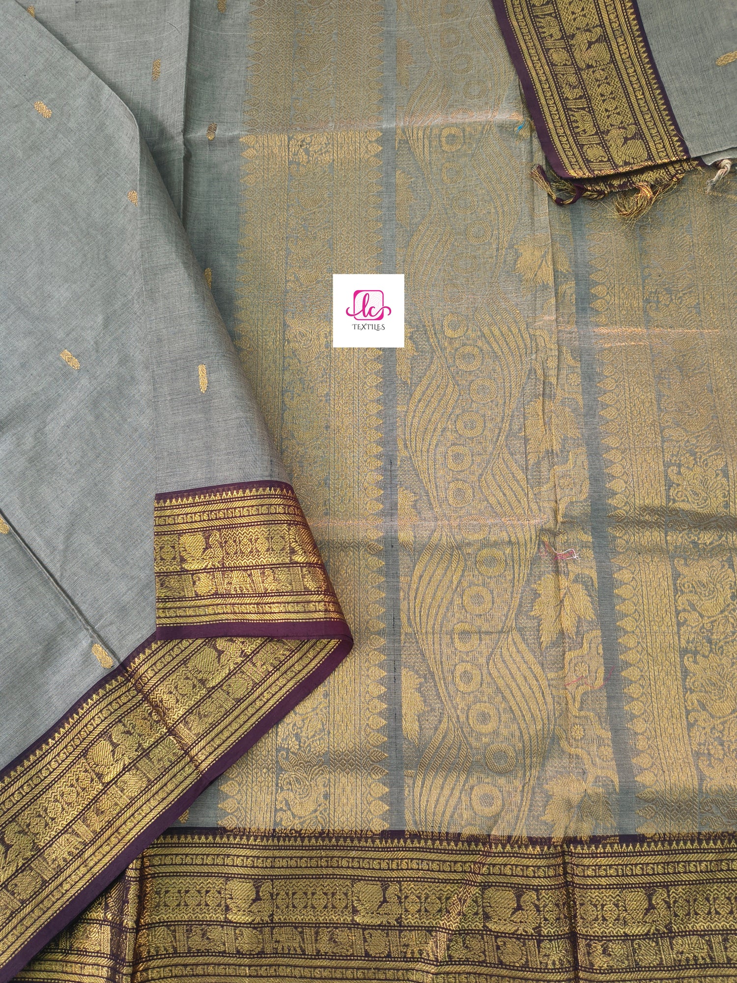 Kanchi Cotton - Festival Fusion -Silver grey- KCFG2112