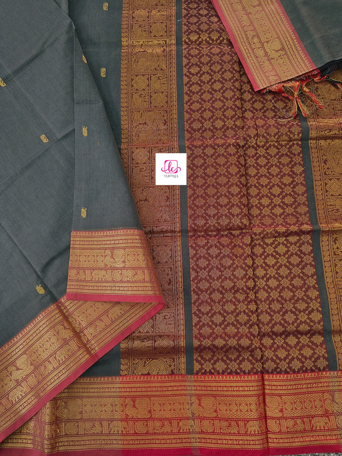 Kanchi Cotton - Festival Fusion -slateGrey- KCFG210